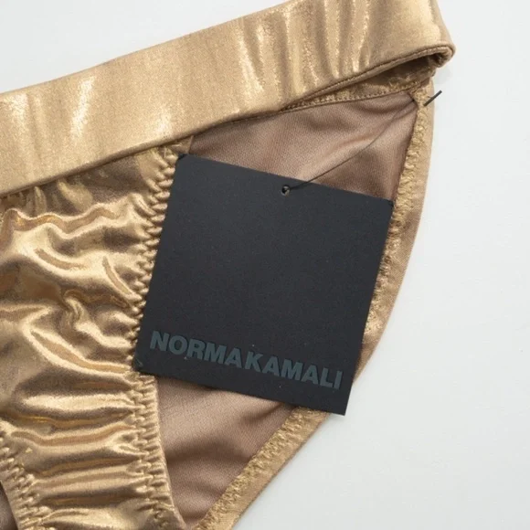 Norma‎ Kamali. Banded Bikini Bottom. - Picture 4 of 7